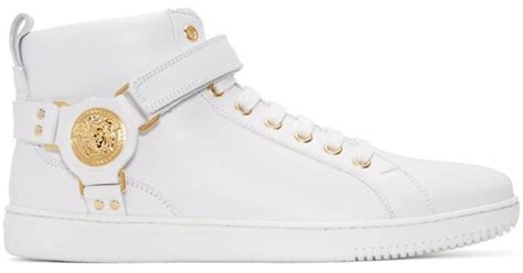 versus versace shoes white|white Versace sneakers men.